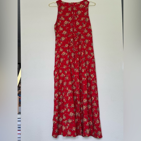 1990s My Michelle Red Sundress - Picture 2 of 5